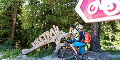 Corviglia Flow-Trails mountainbike tour